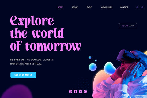 Black Hungry Font Letterara 