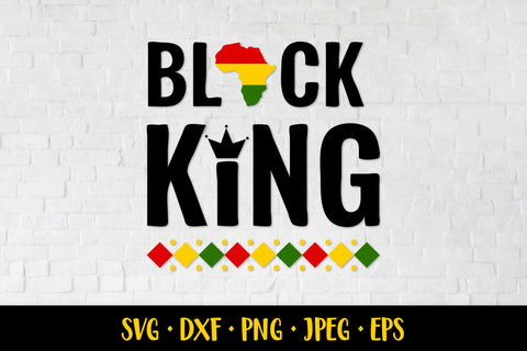 Black king. Juneteenth SVG. Black history month quote SVG LaBelezoka 