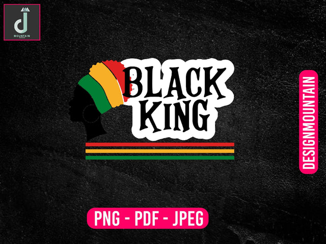 Black king PNG Sublimation Design, Juneteenth Bundle PNG, 1865 Juneteenth png, Black History png Sublimation Alihossainbd 
