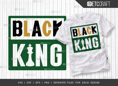 Black King SVG Cut File, Black Man Svg, Black Father Svg, Afro Man Svg, Black History Svg, Melanin Svg, African American Svg, Crown Svg, Afro Quote, ETC T00321 SVG ETC Craft 