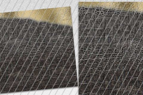 Black Leather and Gold Foil 20oz Skinny Tumbler Sublimation Sublimation Marlene Campos 