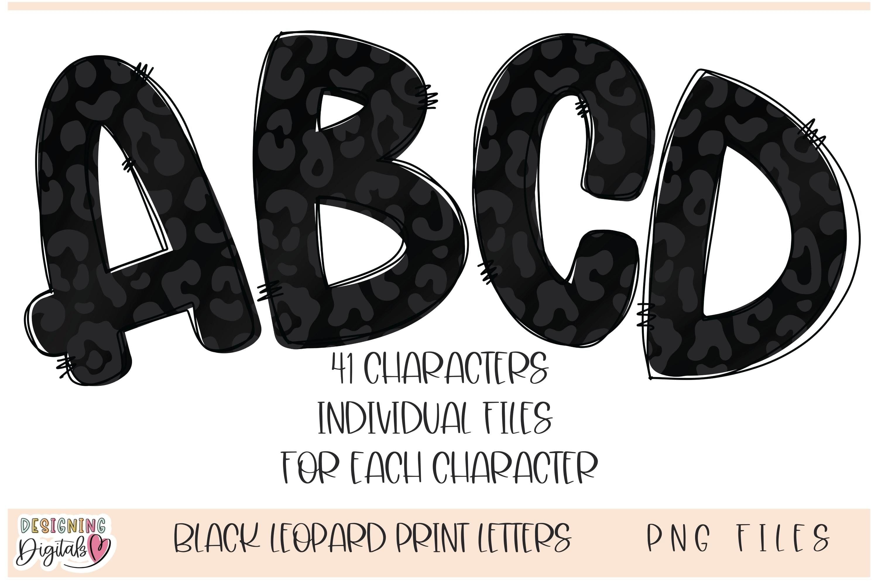 Individual Letters Of The Alphabet To Print