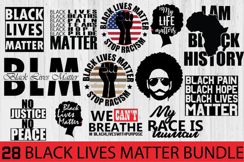 Black lives matter bundle, black lives matter svg SVG Paper Switch 
