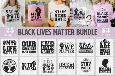 Black Lives Matter Bundle SVG Creativeart88 