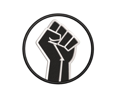Black Lives Matter Machine Embroidery Design, 5 Sizes Embroidery/Applique DESIGNS Nino Nadaraia 