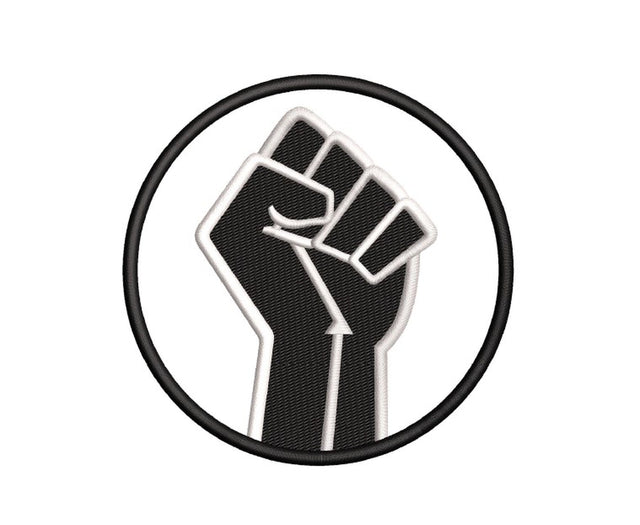 Black Lives Matter Machine Embroidery Design, 5 Sizes Embroidery/Applique DESIGNS Nino Nadaraia 