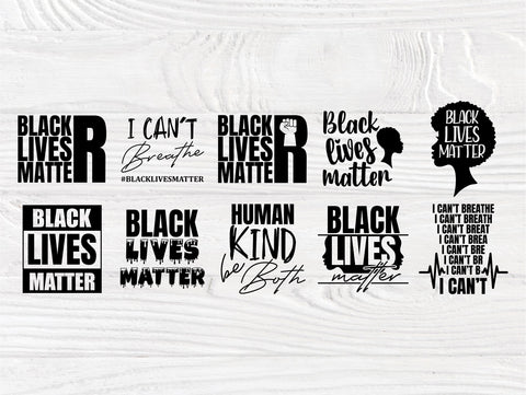 Black Lives Matter SVG, Black History Svg, tshirts SVG TonisArtStudio 