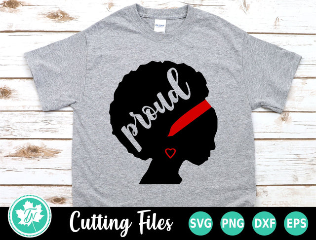 Black Lives Matter SVG | BLM SVG | Proud Black Woman SVG TrueNorthImagesCA 