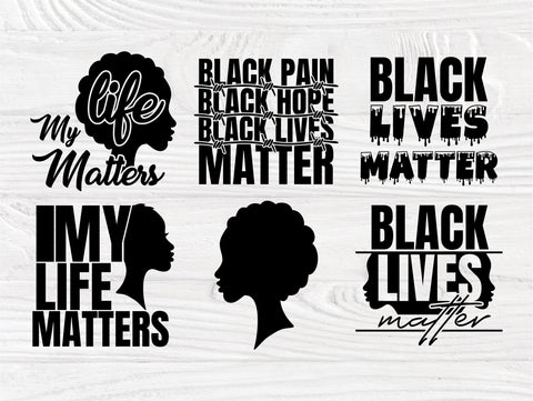 Black Lives Matter SVG Bundle, I Cant Breathe Svg SVG TonisArtStudio 