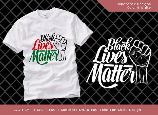 Black Lives Matter SVG Cut File | Black Empowerment Svg | Black Activists Svg | BLM Svg | Black Power Svg | African American T-shirt Design SVG ETC Craft 