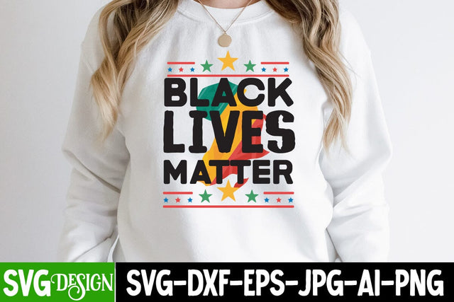 Black Lives Matter SVG Cut File, Black Lives Matter Sublimation Design, Juneteenth SVG Cut File, Juneteenth Sublimation Design, Black hIstory SVG Bundle , Black Woman SVG Design SVG BlackCatsMedia 