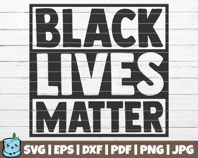 Black Lives Matter SVG MintyMarshmallows 