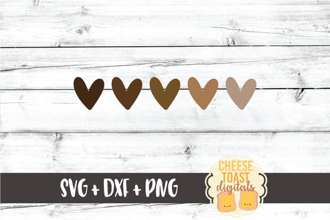 Black Lives Matter SVG | Ombre Hearts SVG Cheese Toast Digitals 