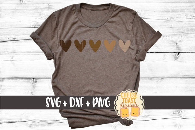 Black Lives Matter SVG | Ombre Hearts SVG Cheese Toast Digitals 