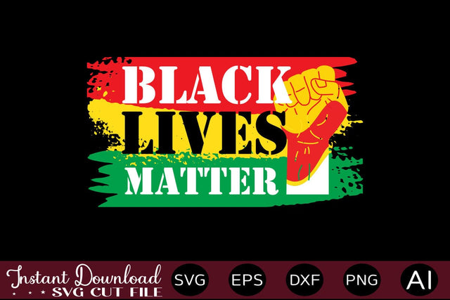 Black Lives Matter SVG SVG designmaster24 