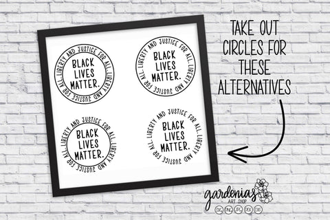 Black Lives Matter SVG SVG Gardenias Art Shop 