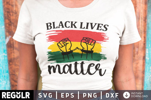 Black lives matter SVG SVG Regulrcrative 