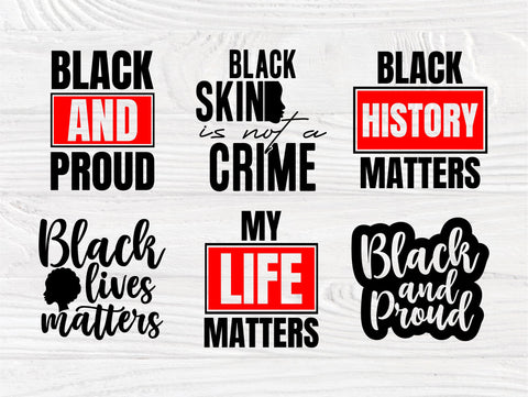 Black Lives Matters SVG Bundle, Black History Svg SVG TonisArtStudio 