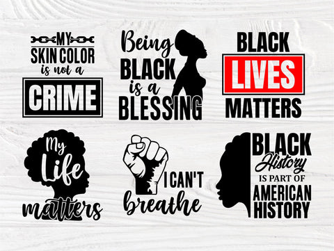 Black Lives Matters SVG Bundle, Black History Svg SVG TonisArtStudio 