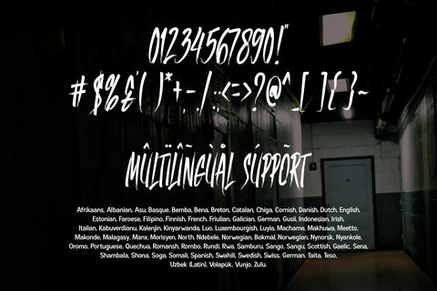 Black Memory Font Dumadistyle 