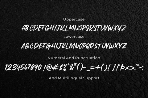 BLACK MONDAY Font Mozarella 