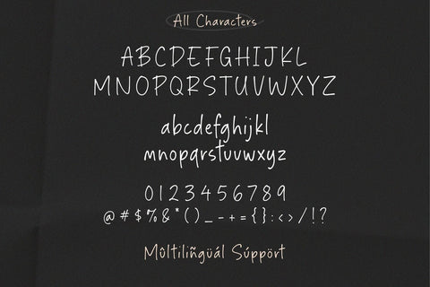 Black Mystique Font Timur type 