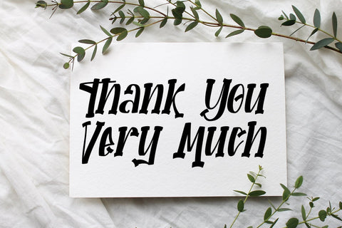 Black Octopus Font JH-CreativeFont 