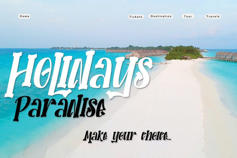 Black Octopus Font JH-CreativeFont 