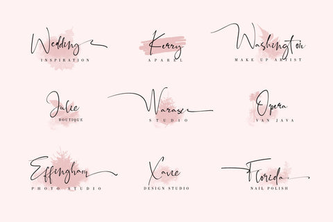 Black Pink Signature By letterara