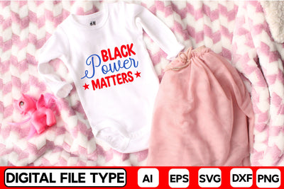 Black Power Matters SVG CraftlabSvg29 