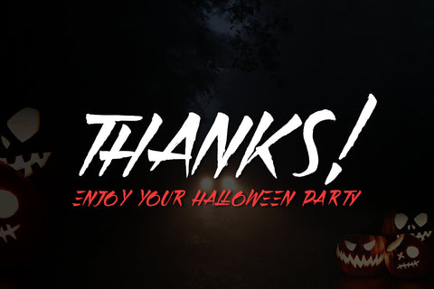 Black Pumpkin - Horror Display Font Font Alpaprana Studio 