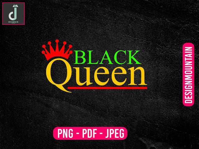 Black Queen PNG Sublimation Design, Juneteenth Bundle PNG, 1865 Juneteenth png, Black History png Sublimation Alihossainbd 