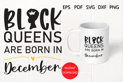 Black Queen SVG Bundle SVG Natasha Prando 