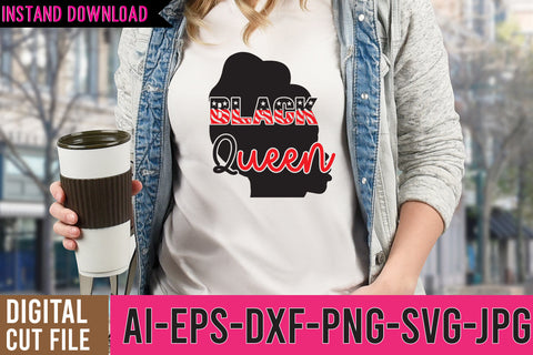 Black Queen SVG Cut File SVG BlackCatsMedia 