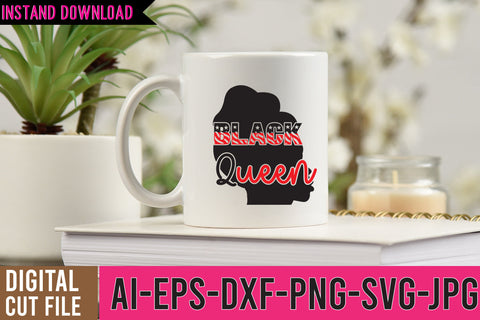 Black Queen SVG Cut File SVG BlackCatsMedia 