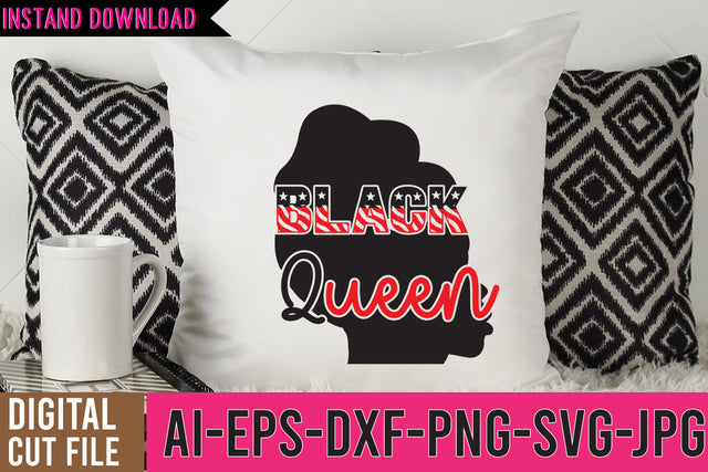 Black Queen SVG Cut File SVG BlackCatsMedia 