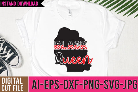Black Queen SVG Cut File SVG BlackCatsMedia 