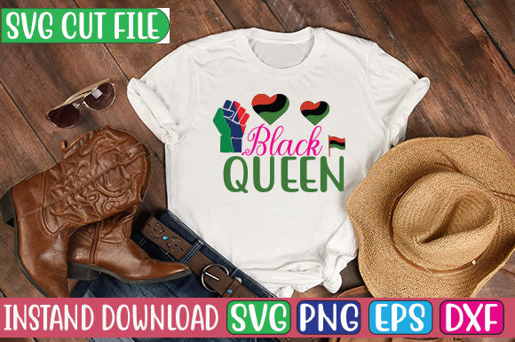 Black Queen SVG Cut File SVG Studio Innate 