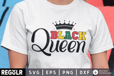 BLack queen SVG SVG Regulrcrative 