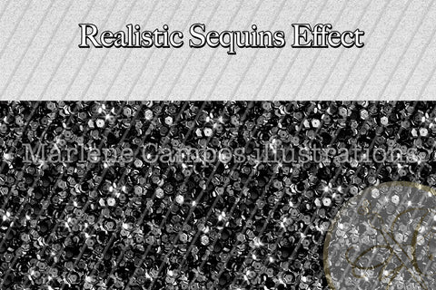 Black Sequins Skinny Tumbler Sublimation Sublimation Marlene Campos 