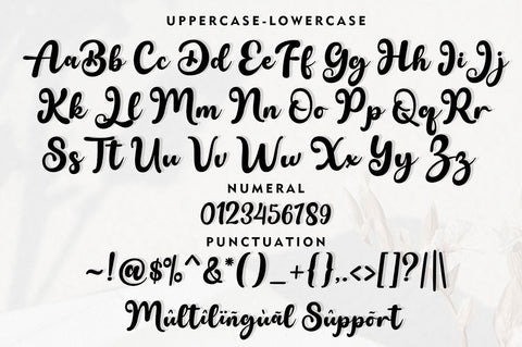 Black Stay Script Font muhammadzeky 