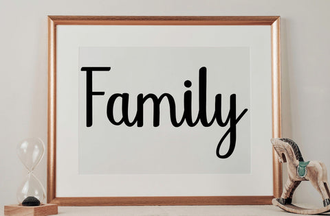 Black Stone Font Yuby 