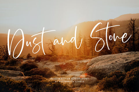 Black Stones Font Aestherica Studio 