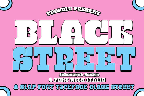 Black Street Font JH-CreativeFont 