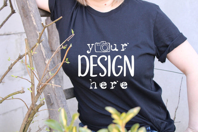 Black T-shirt Mock Ups, Garden, Nature Mockup,SVG Sublimation,Woman Model Design, Outdoors JPG picture Bella Canvas Black Tshirt Mockup, Bella Canvas 3001 Mockup,Model Mockup, Lifestyle Mockup, Black T-Shirt Mockup, Boho Black Shirt Mockup Mock Up Photo ArtStudio 