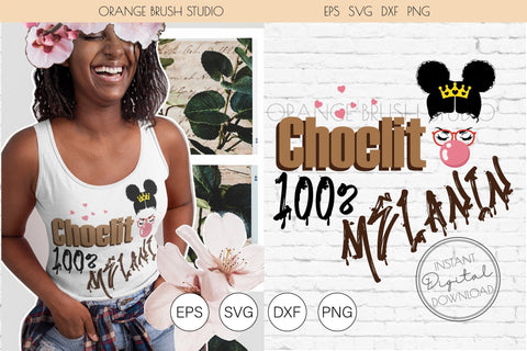 Black Woman Inspirational Quotes SVG Bundle, Afro Girl SVG SVG OrangeBrushStudio 