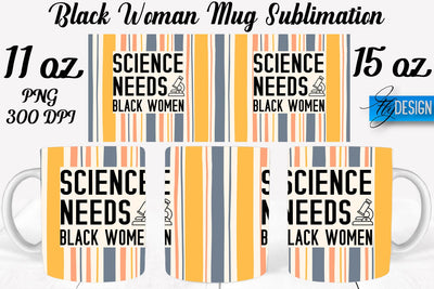 Black Woman Mug Sublimation | Coffee 11 Oz | 15 Oz Mug Sublimation Sublimation Fly Design 