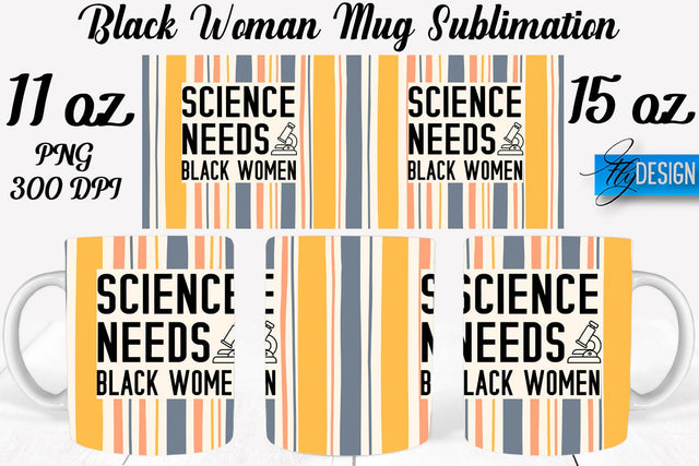 Black Woman Mug Sublimation | Coffee 11 Oz | 15 Oz Mug Sublimation Sublimation Fly Design 