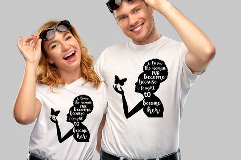 Black Woman Queen SVG Bundle SVG DESIGNISTIC 