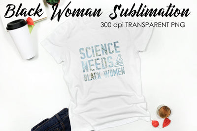 Black Woman Quotes Sublimation | T-Shirt Design | Black Woman Sublimation Sublimation Fly Design 